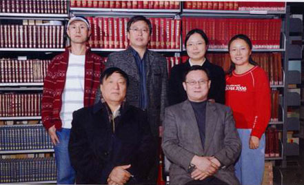 北方民族語言研究室全體同仁合影